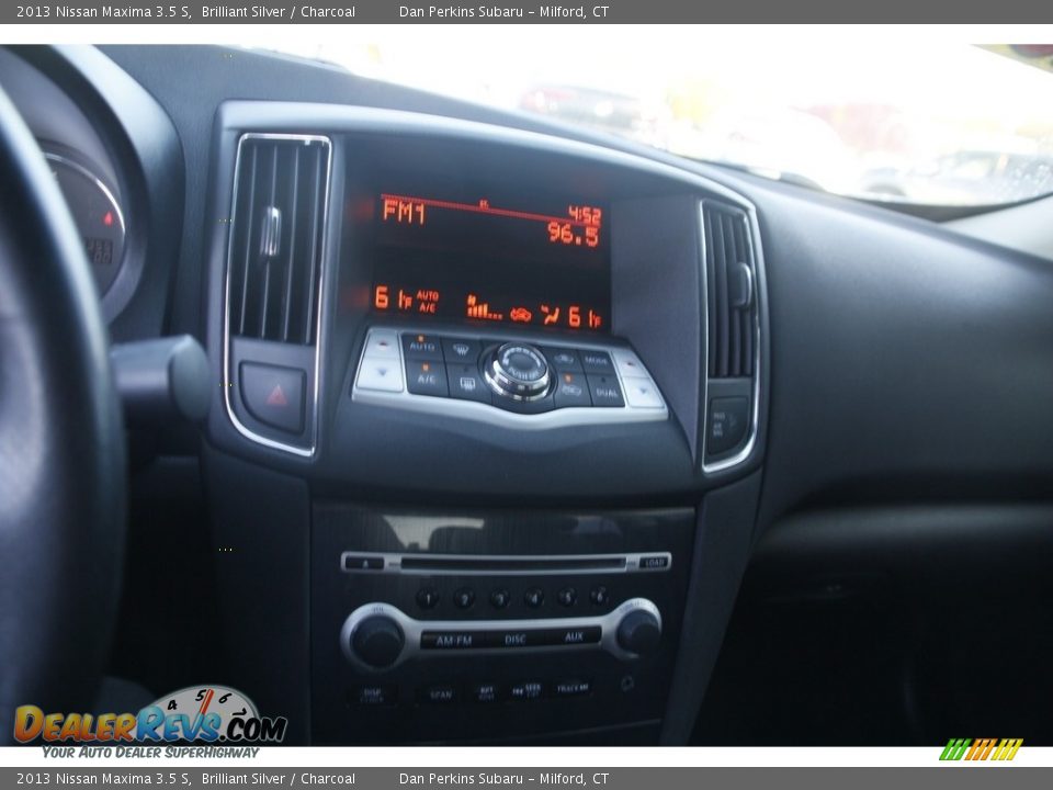 2013 Nissan Maxima 3.5 S Brilliant Silver / Charcoal Photo #18