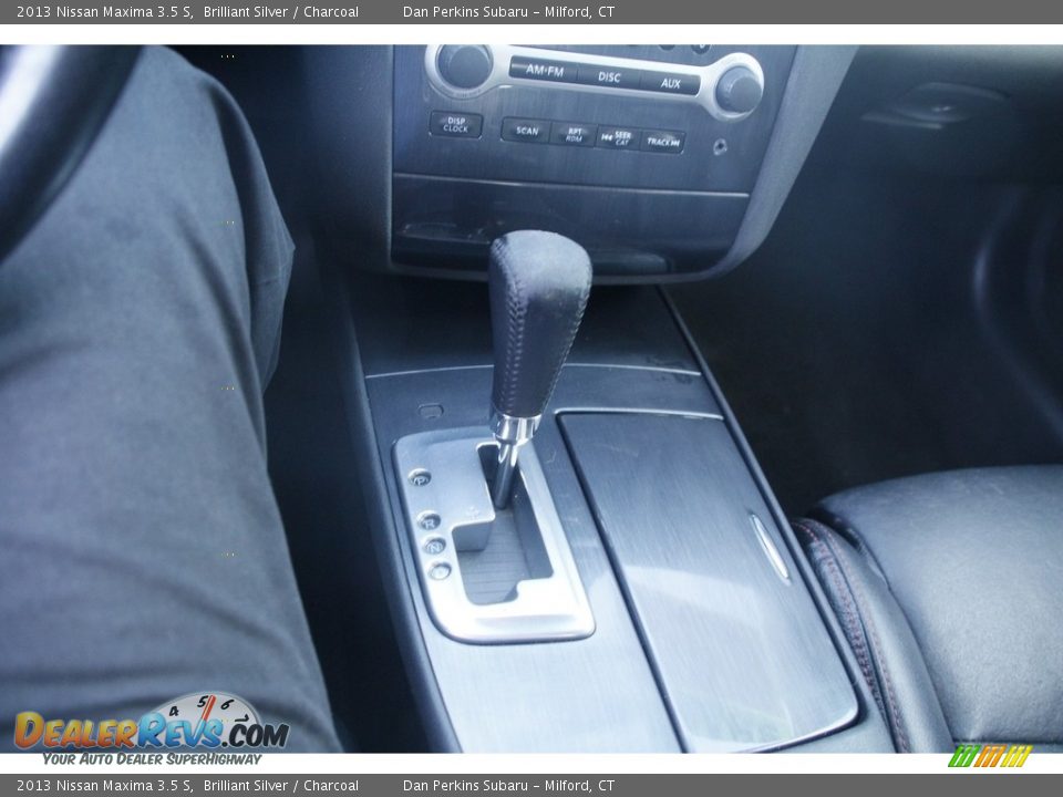 2013 Nissan Maxima 3.5 S Brilliant Silver / Charcoal Photo #19
