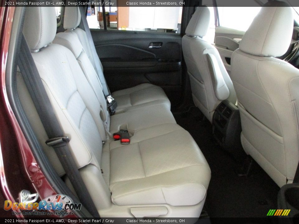 2021 Honda Passport EX-L AWD Deep Scarlet Pearl / Gray Photo #20