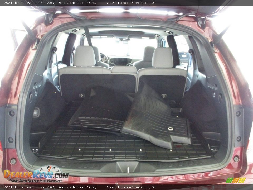 2021 Honda Passport EX-L AWD Deep Scarlet Pearl / Gray Photo #21
