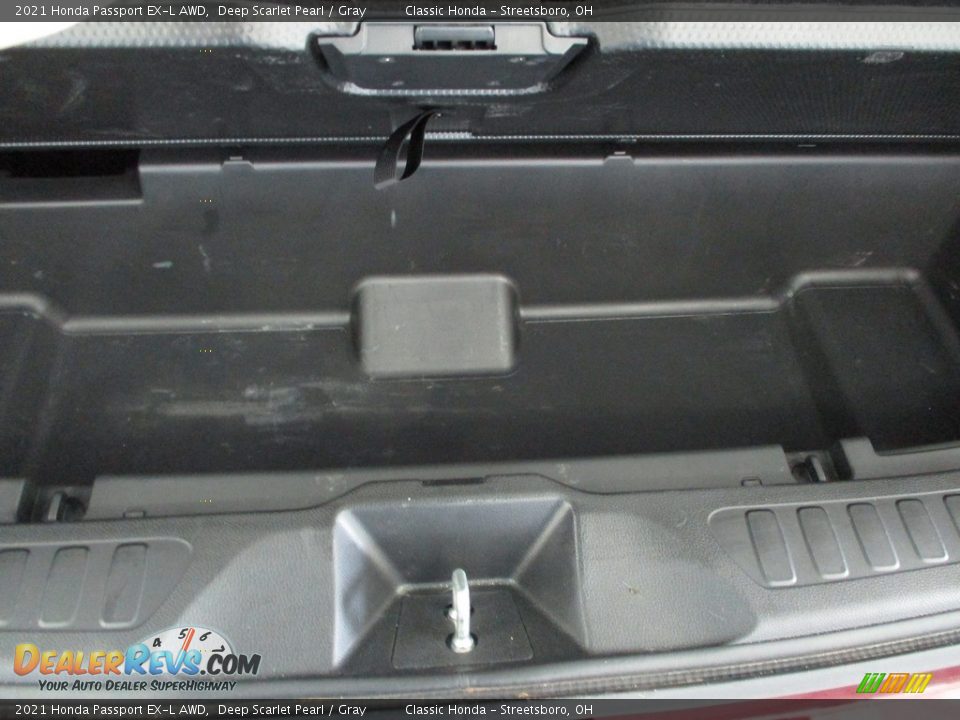 2021 Honda Passport EX-L AWD Deep Scarlet Pearl / Gray Photo #22