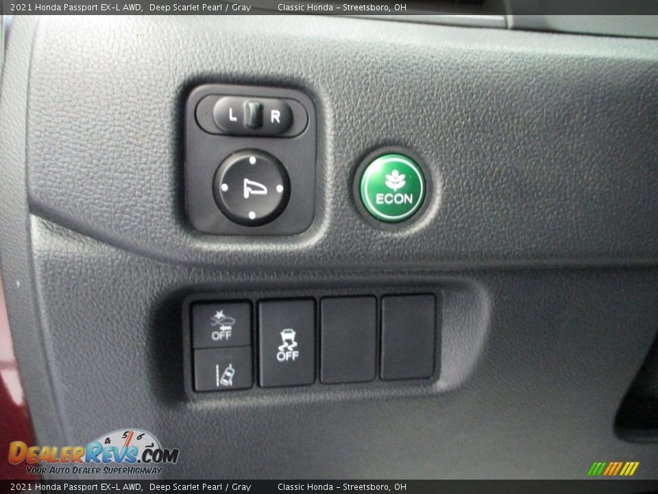 2021 Honda Passport EX-L AWD Deep Scarlet Pearl / Gray Photo #29
