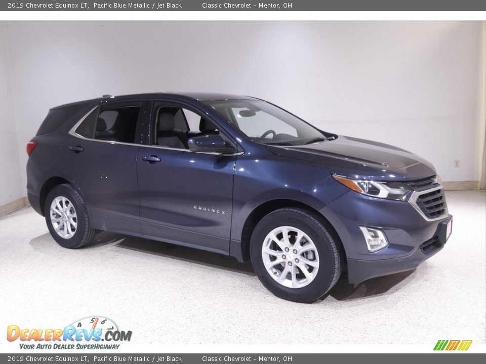 2019 Chevrolet Equinox LT Pacific Blue Metallic / Jet Black Photo #1