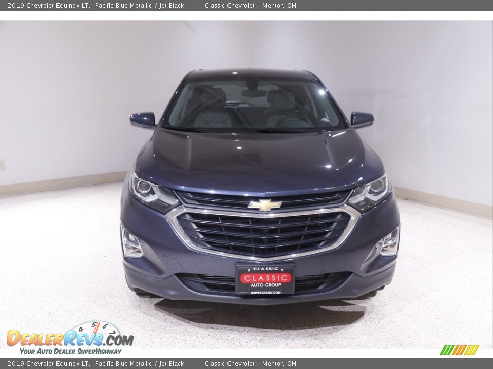 2019 Chevrolet Equinox LT Pacific Blue Metallic / Jet Black Photo #2