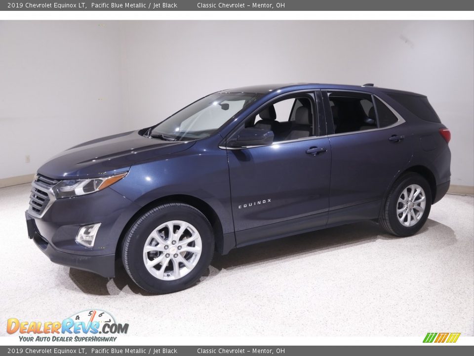 2019 Chevrolet Equinox LT Pacific Blue Metallic / Jet Black Photo #3