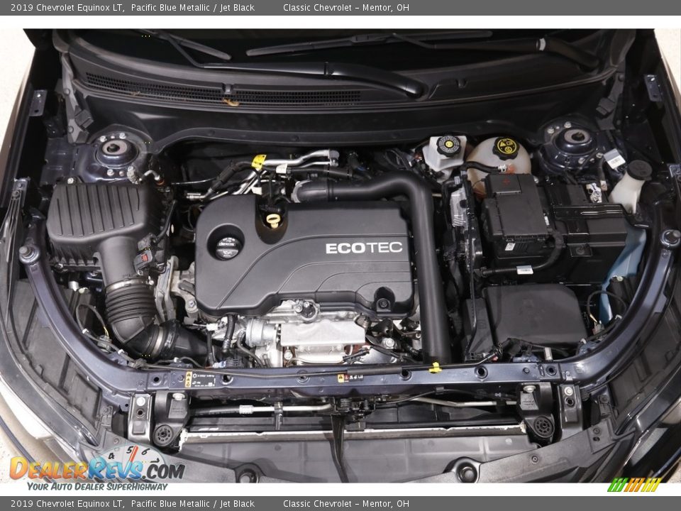 2019 Chevrolet Equinox LT Pacific Blue Metallic / Jet Black Photo #17