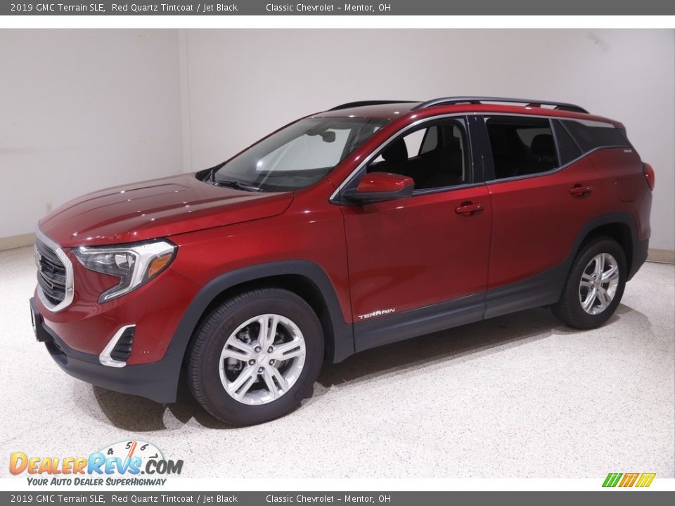 2019 GMC Terrain SLE Red Quartz Tintcoat / Jet Black Photo #3