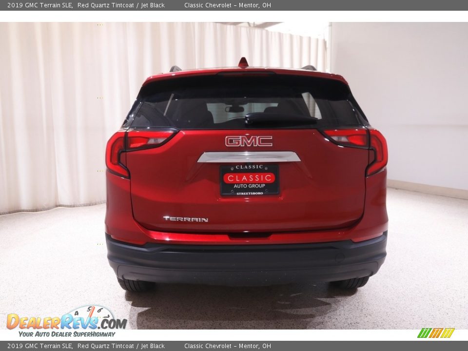 2019 GMC Terrain SLE Red Quartz Tintcoat / Jet Black Photo #18