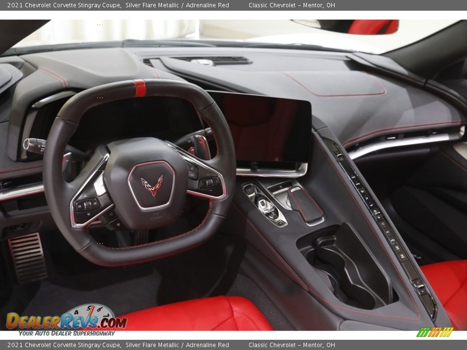 Adrenaline Red Interior - 2021 Chevrolet Corvette Stingray Coupe Photo #6