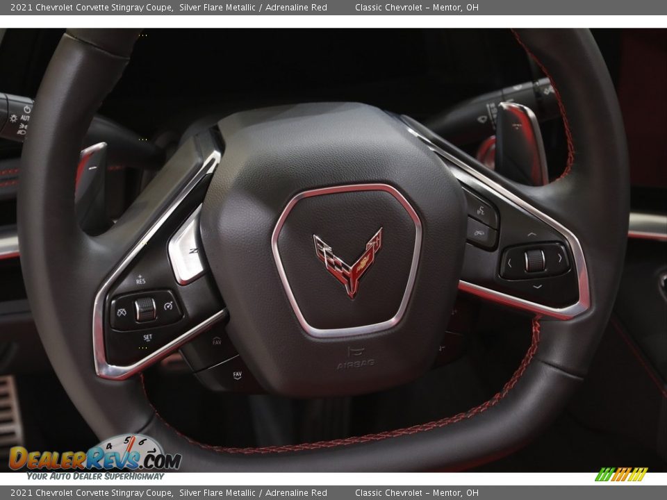 2021 Chevrolet Corvette Stingray Coupe Steering Wheel Photo #7