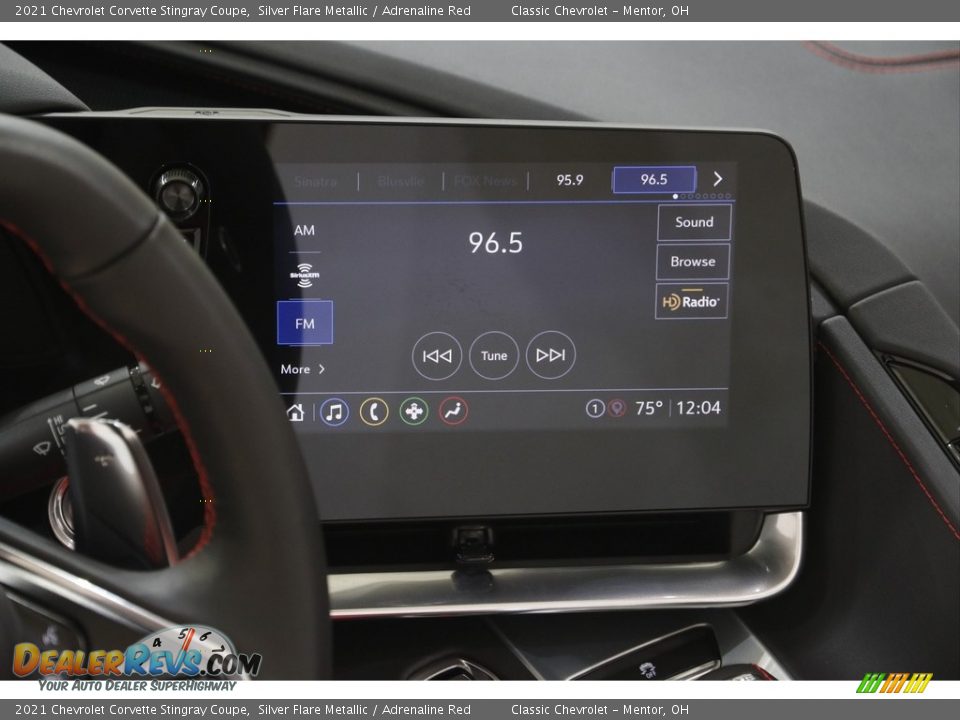 Controls of 2021 Chevrolet Corvette Stingray Coupe Photo #10