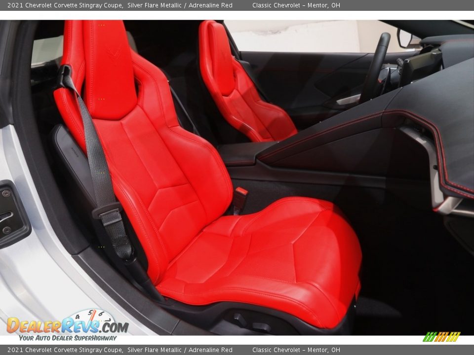 Front Seat of 2021 Chevrolet Corvette Stingray Coupe Photo #17