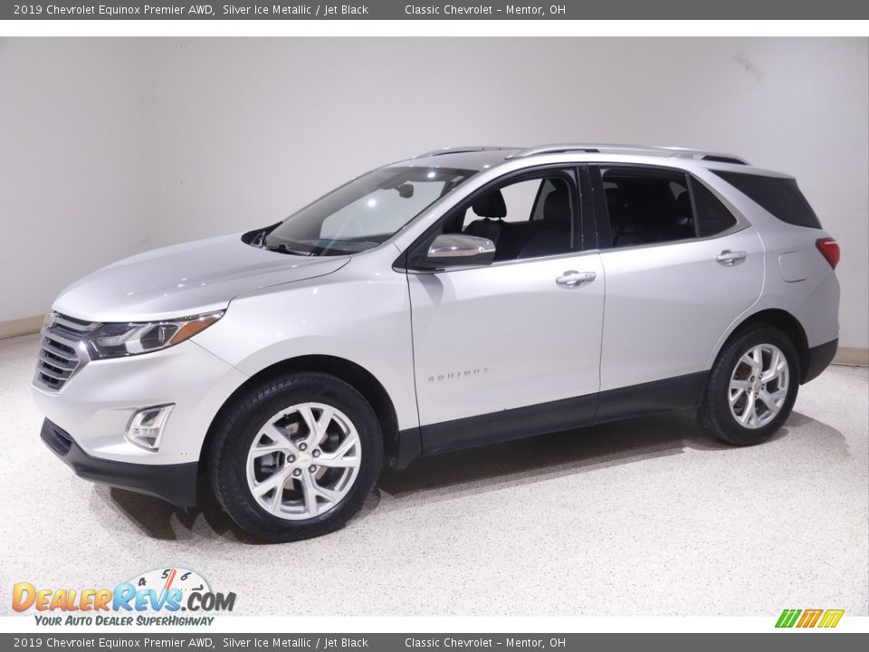 2019 Chevrolet Equinox Premier AWD Silver Ice Metallic / Jet Black Photo #3