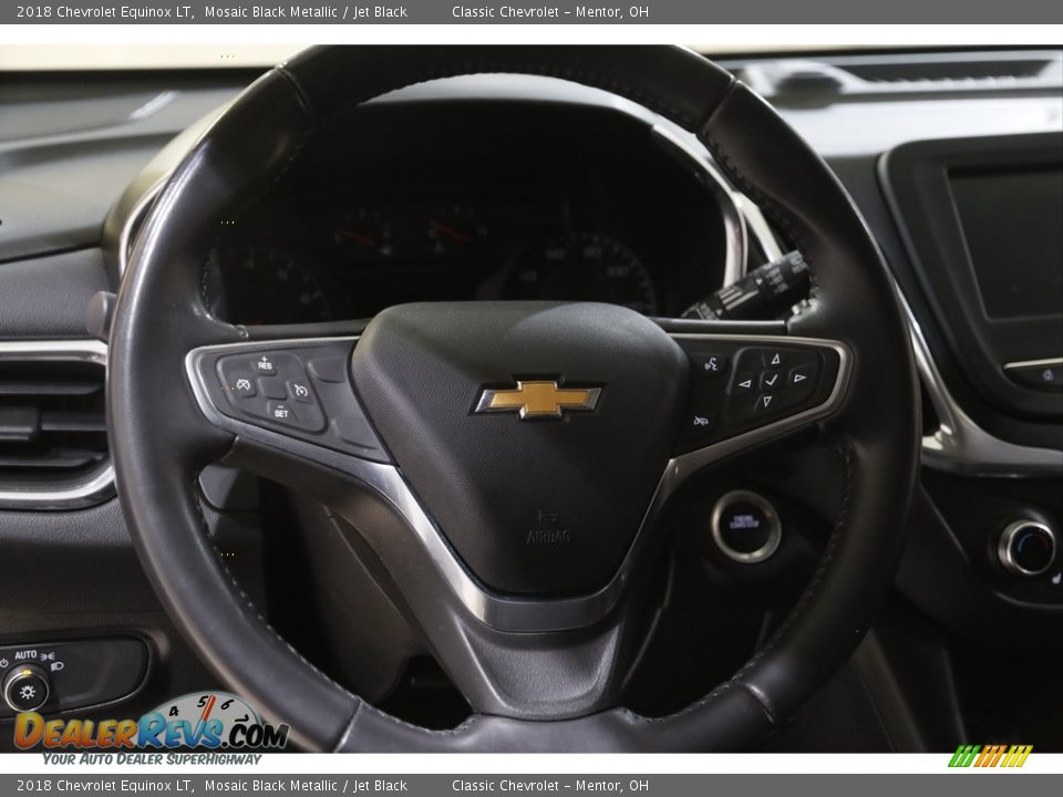 2018 Chevrolet Equinox LT Mosaic Black Metallic / Jet Black Photo #7