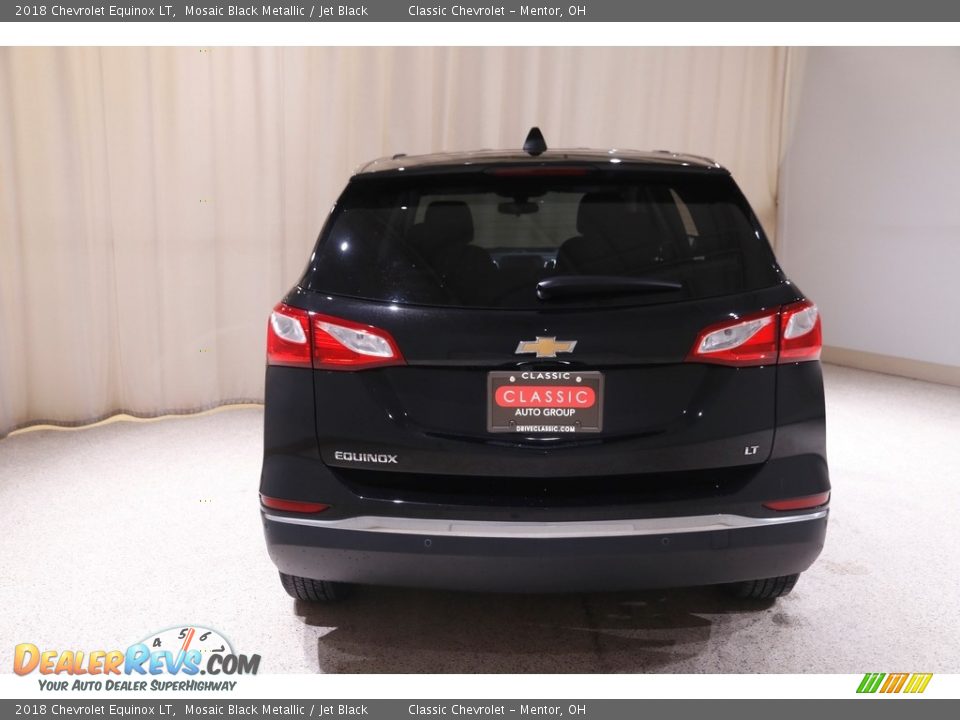 2018 Chevrolet Equinox LT Mosaic Black Metallic / Jet Black Photo #16