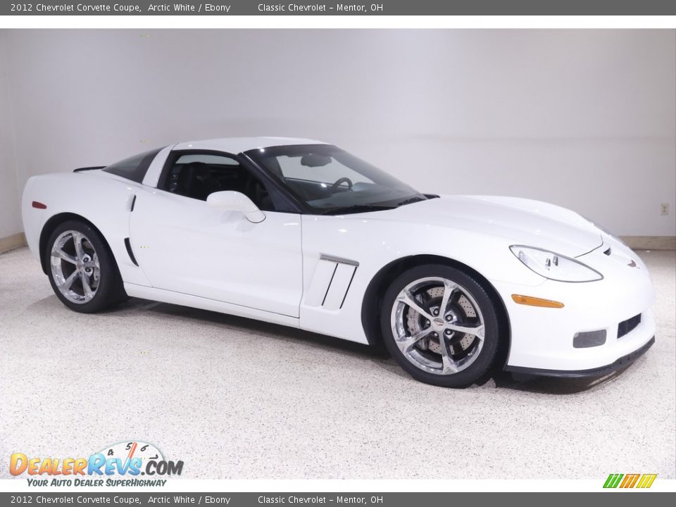 2012 Chevrolet Corvette Coupe Arctic White / Ebony Photo #1