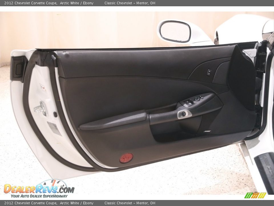 2012 Chevrolet Corvette Coupe Arctic White / Ebony Photo #4