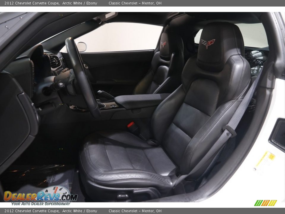 2012 Chevrolet Corvette Coupe Arctic White / Ebony Photo #5