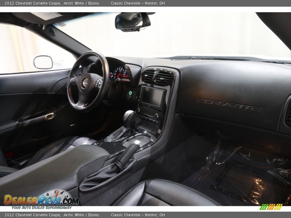 2012 Chevrolet Corvette Coupe Arctic White / Ebony Photo #14