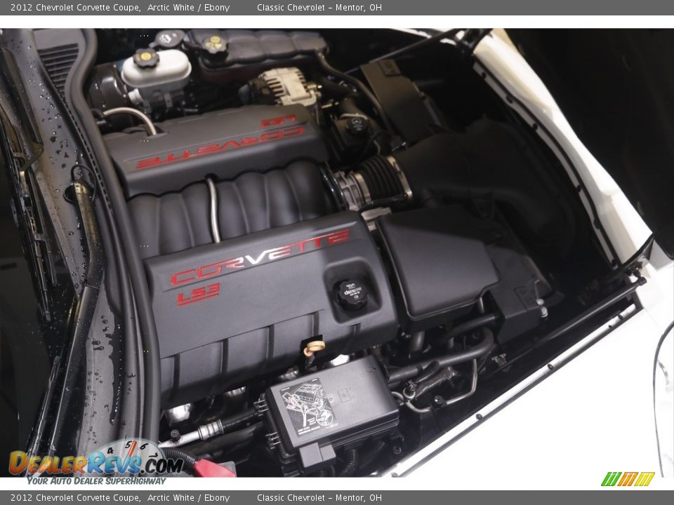 2012 Chevrolet Corvette Coupe Arctic White / Ebony Photo #18