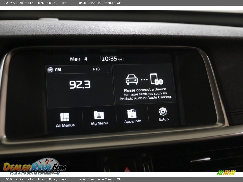 2019 Kia Optima LX Horizon Blue / Black Photo #10
