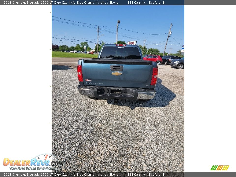 2013 Chevrolet Silverado 1500 LT Crew Cab 4x4 Blue Granite Metallic / Ebony Photo #2