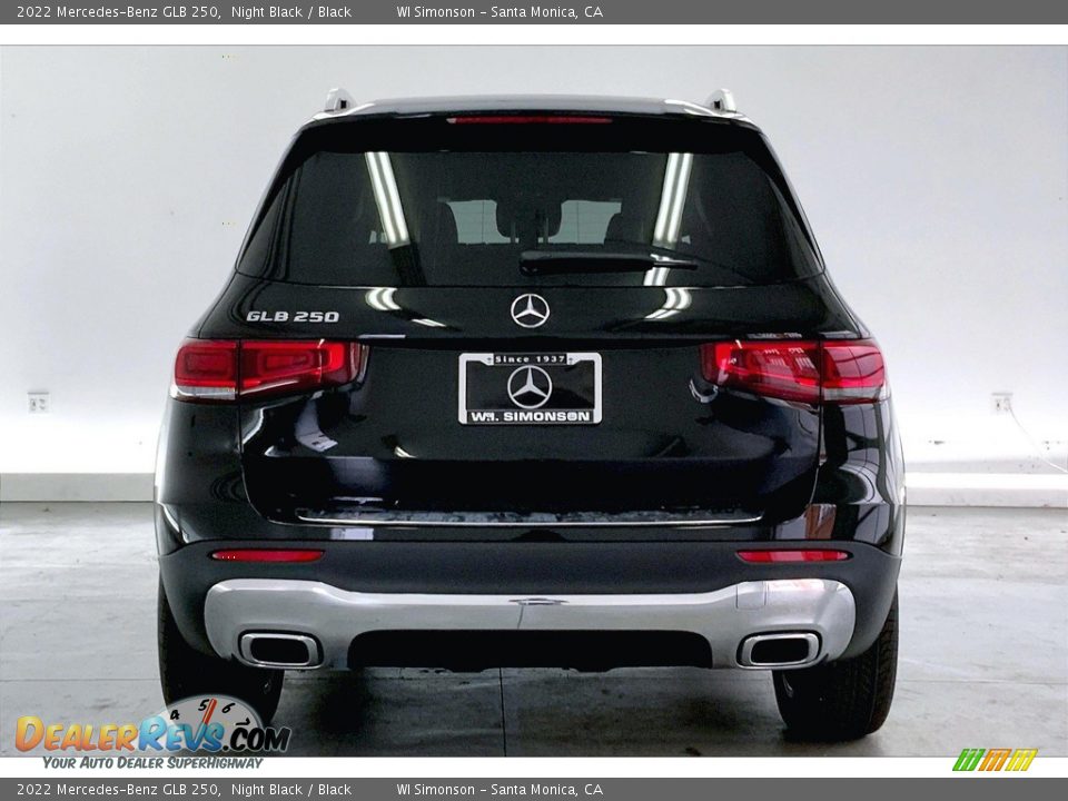2022 Mercedes-Benz GLB 250 Night Black / Black Photo #3