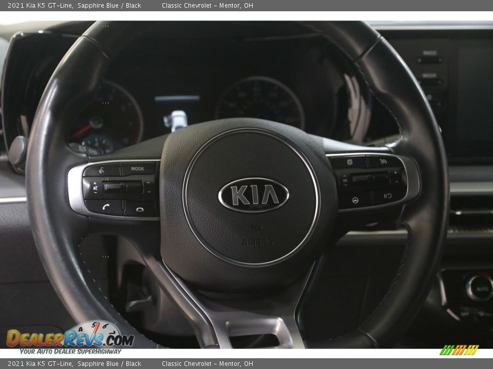 2021 Kia K5 GT-Line Steering Wheel Photo #7