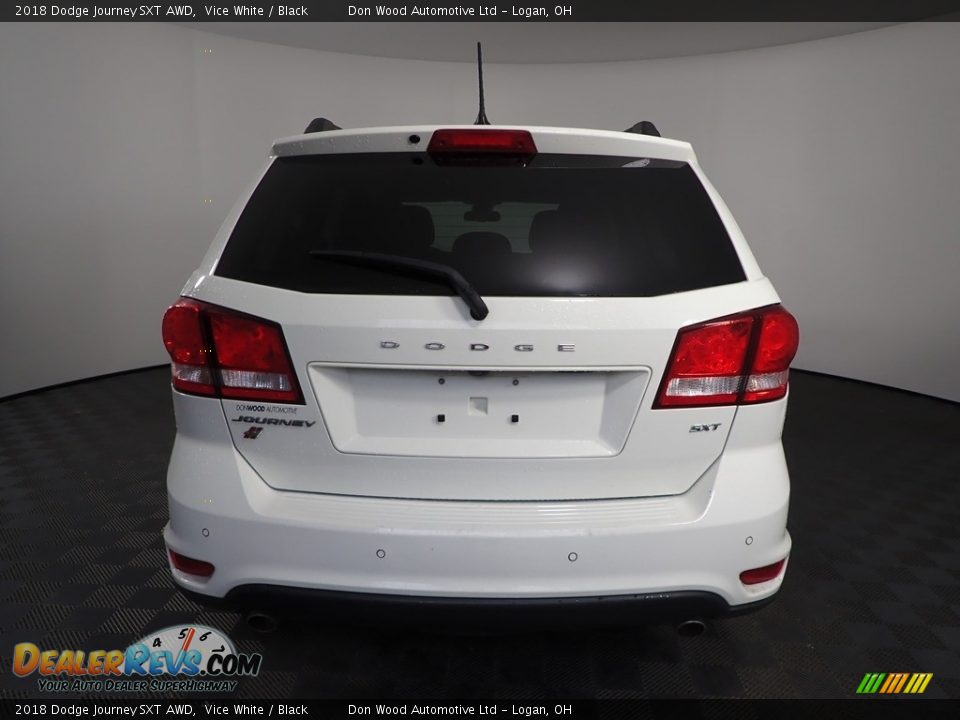 2018 Dodge Journey SXT AWD Vice White / Black Photo #7