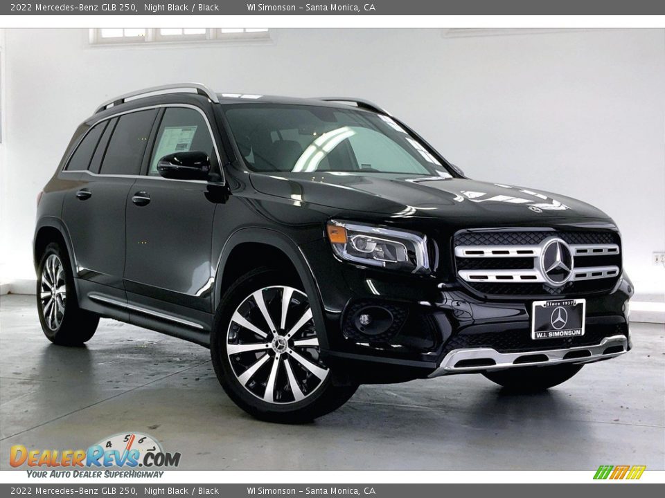 2022 Mercedes-Benz GLB 250 Night Black / Black Photo #12