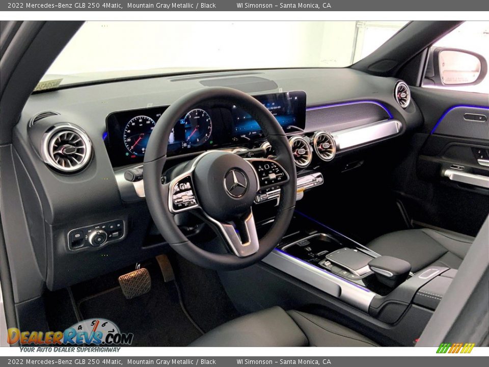 2022 Mercedes-Benz GLB 250 4Matic Mountain Gray Metallic / Black Photo #4