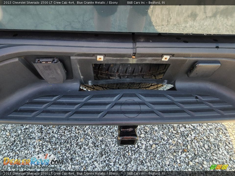 2013 Chevrolet Silverado 1500 LT Crew Cab 4x4 Blue Granite Metallic / Ebony Photo #16