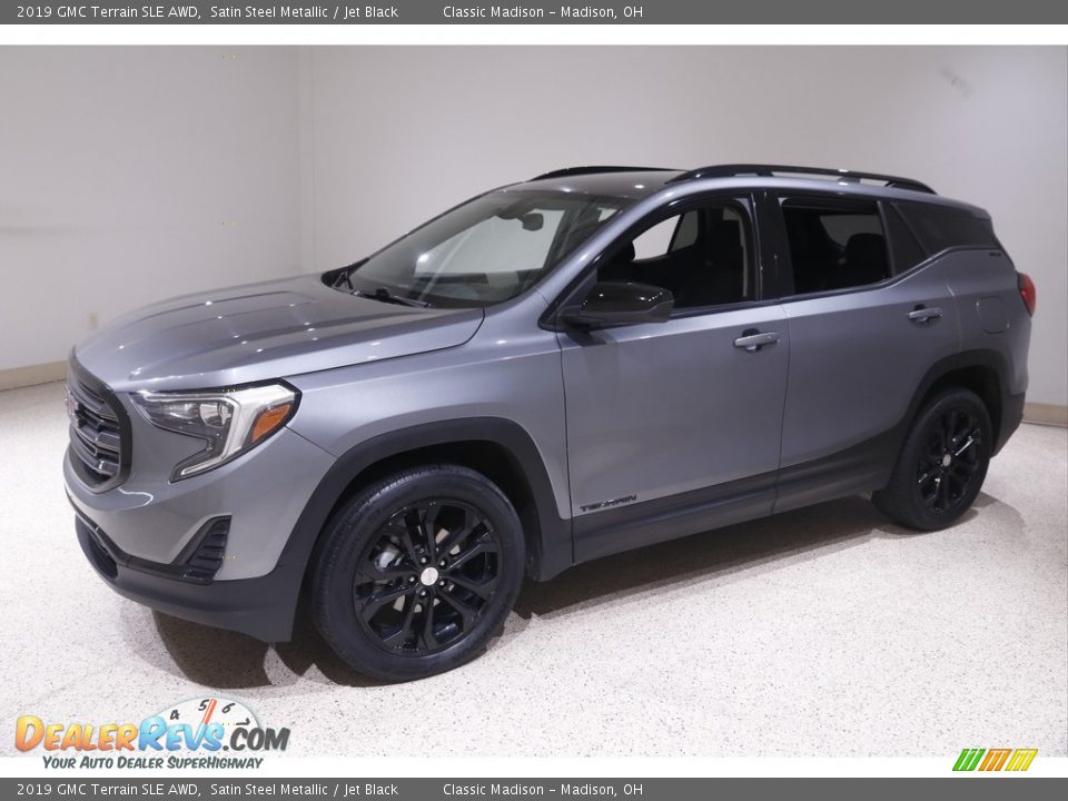 2019 GMC Terrain SLE AWD Satin Steel Metallic / Jet Black Photo #3