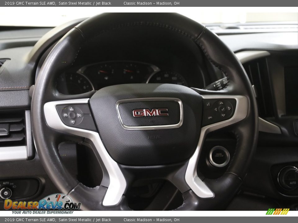 2019 GMC Terrain SLE AWD Satin Steel Metallic / Jet Black Photo #7