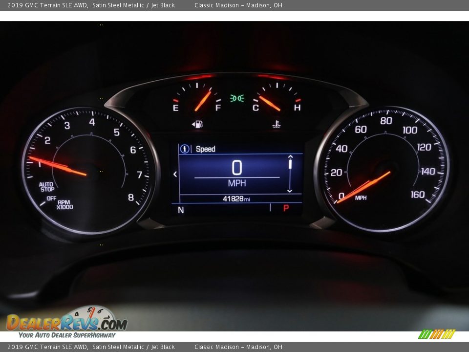 2019 GMC Terrain SLE AWD Satin Steel Metallic / Jet Black Photo #8