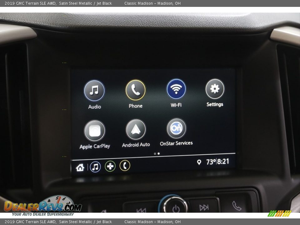 2019 GMC Terrain SLE AWD Satin Steel Metallic / Jet Black Photo #10