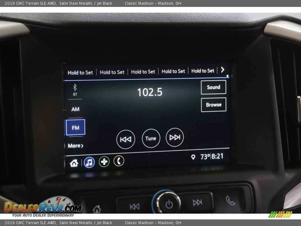 2019 GMC Terrain SLE AWD Satin Steel Metallic / Jet Black Photo #11