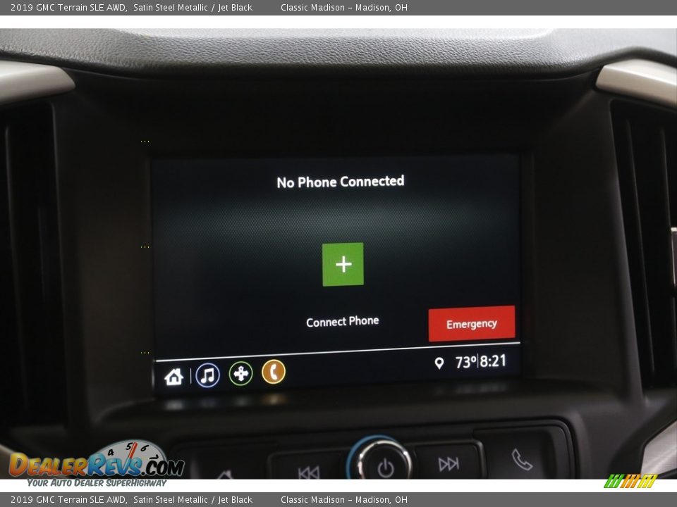 2019 GMC Terrain SLE AWD Satin Steel Metallic / Jet Black Photo #12