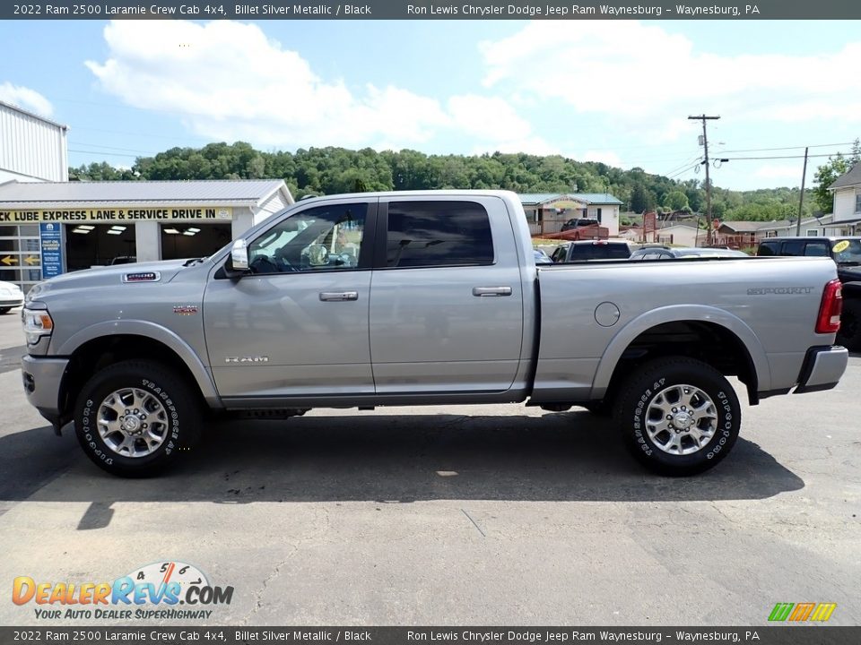 2022 Ram 2500 Laramie Crew Cab 4x4 Billet Silver Metallic / Black Photo #2