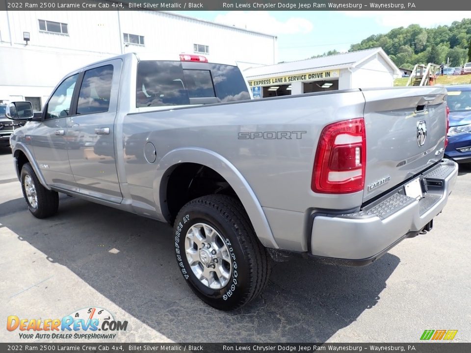 2022 Ram 2500 Laramie Crew Cab 4x4 Billet Silver Metallic / Black Photo #3