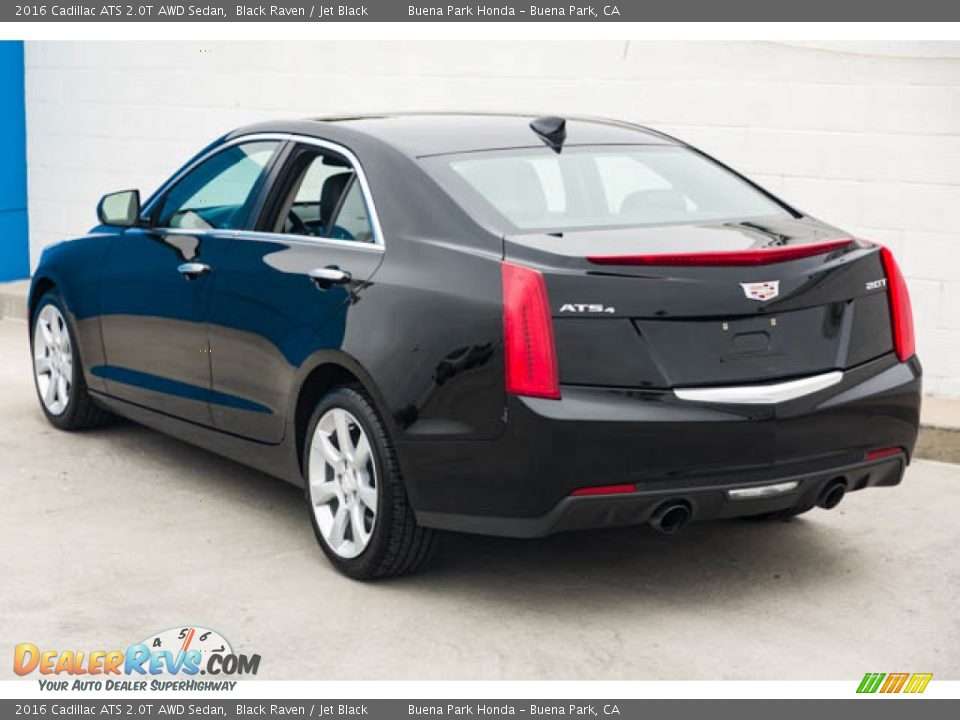 2016 Cadillac ATS 2.0T AWD Sedan Black Raven / Jet Black Photo #2