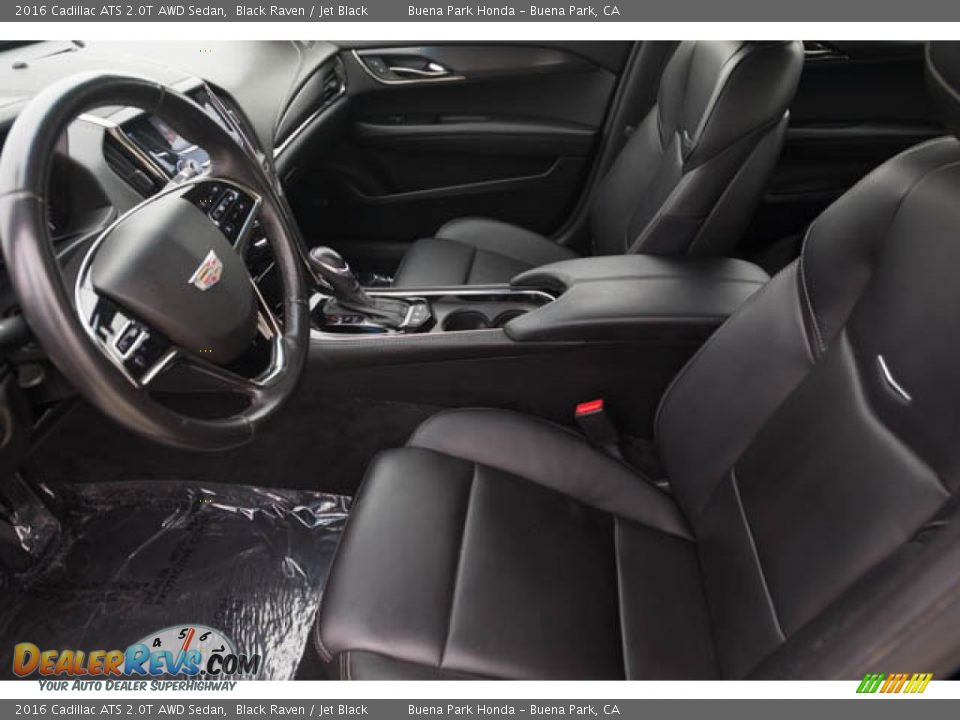 Front Seat of 2016 Cadillac ATS 2.0T AWD Sedan Photo #3
