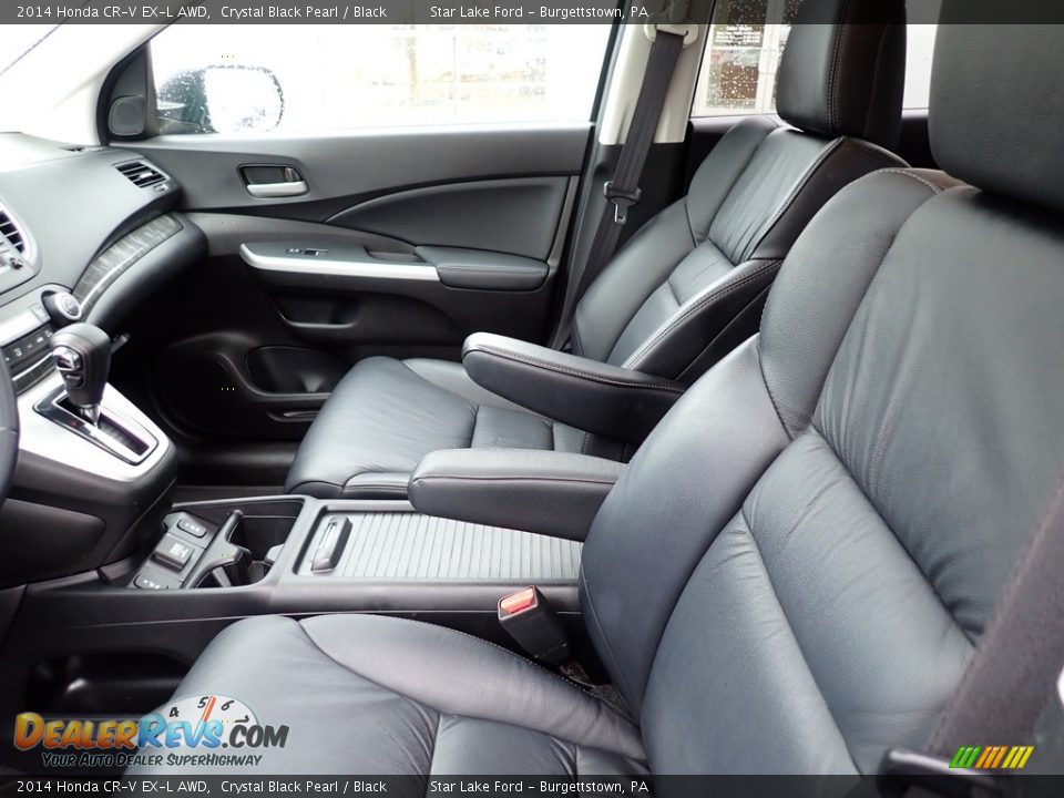 2014 Honda CR-V EX-L AWD Crystal Black Pearl / Black Photo #10