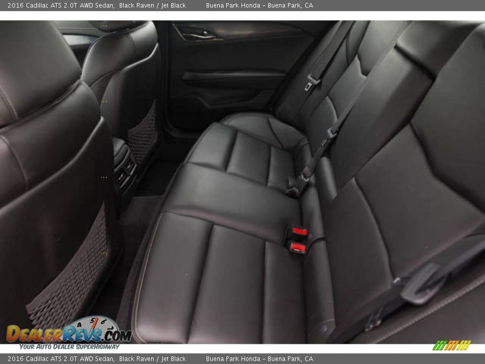 Rear Seat of 2016 Cadillac ATS 2.0T AWD Sedan Photo #4