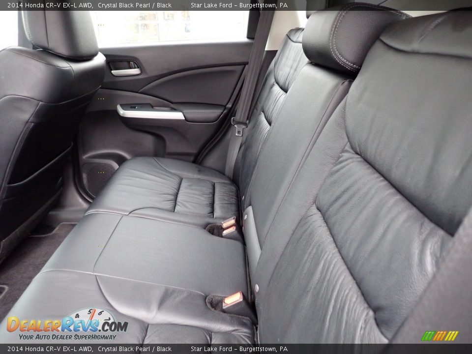 2014 Honda CR-V EX-L AWD Crystal Black Pearl / Black Photo #11