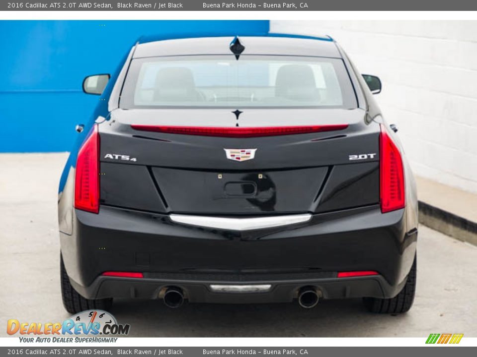 2016 Cadillac ATS 2.0T AWD Sedan Black Raven / Jet Black Photo #9