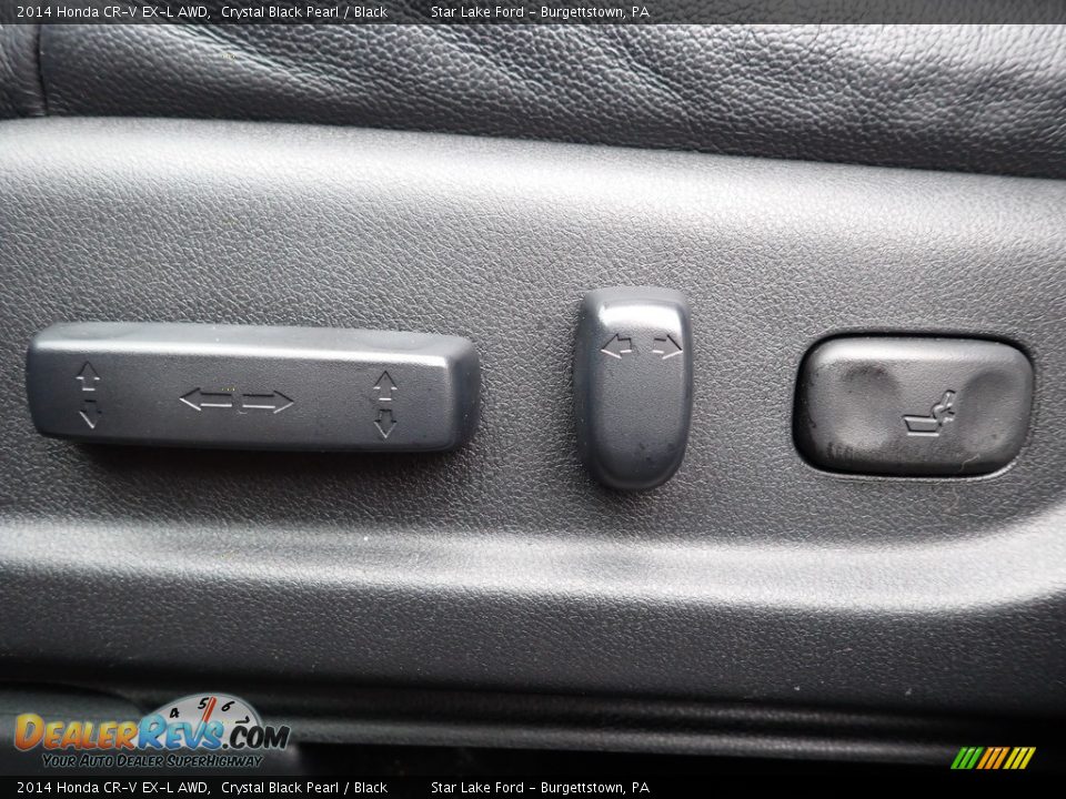 2014 Honda CR-V EX-L AWD Crystal Black Pearl / Black Photo #15