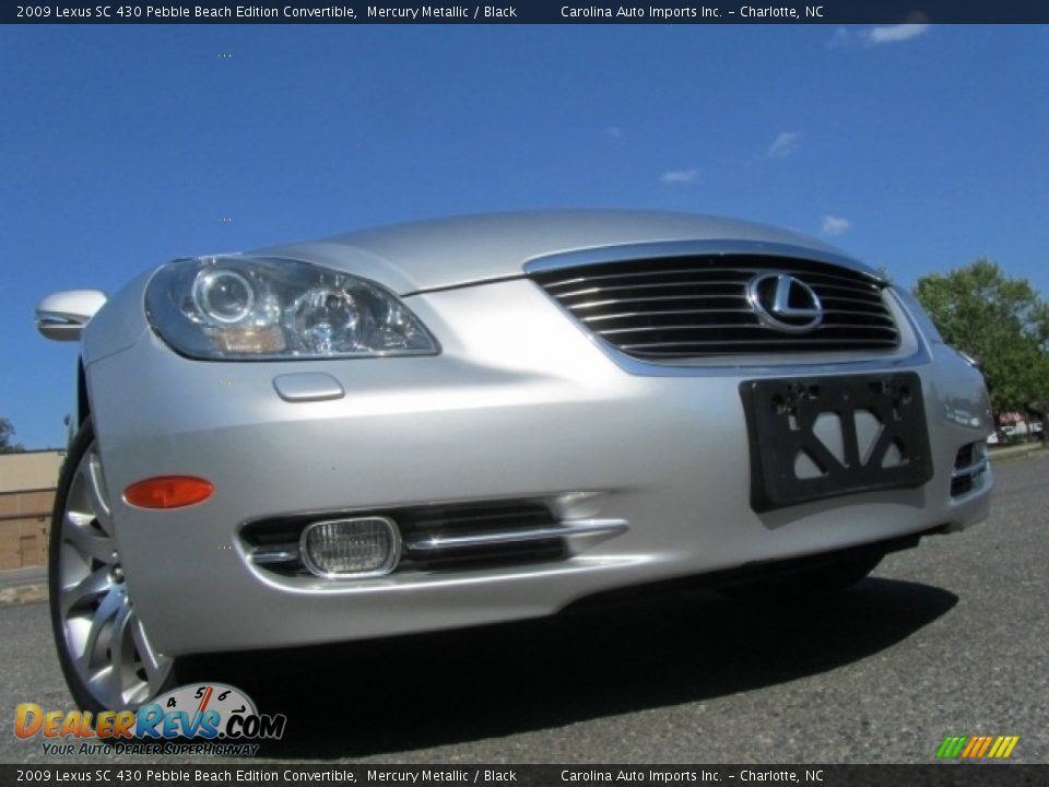 2009 Lexus SC 430 Pebble Beach Edition Convertible Mercury Metallic / Black Photo #1