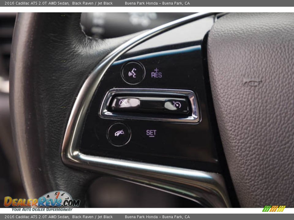 2016 Cadillac ATS 2.0T AWD Sedan Steering Wheel Photo #14