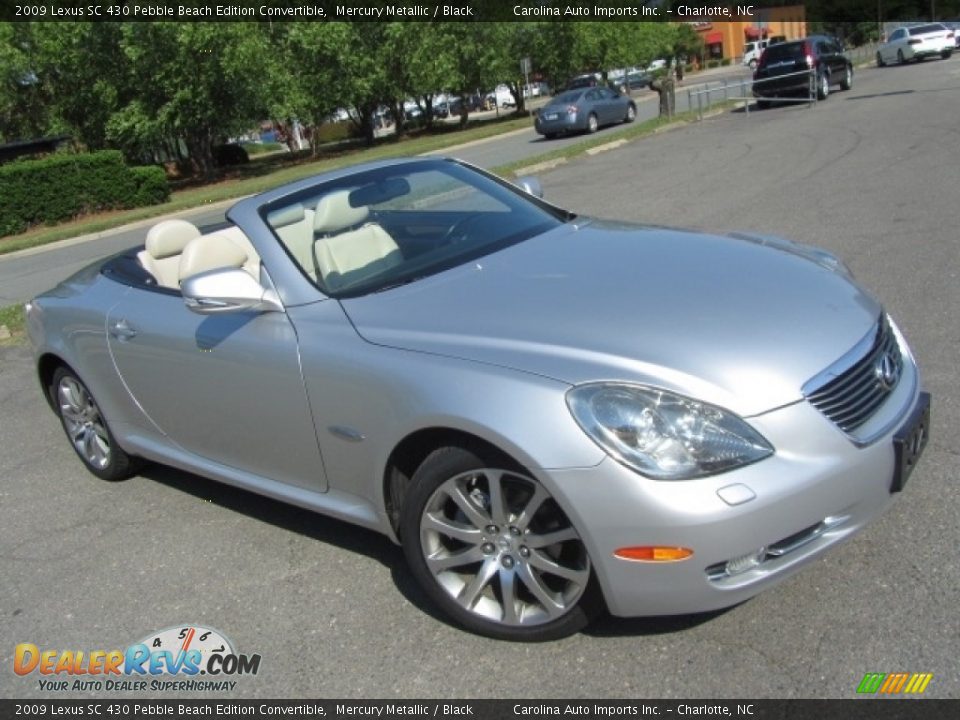 Front 3/4 View of 2009 Lexus SC 430 Pebble Beach Edition Convertible Photo #3